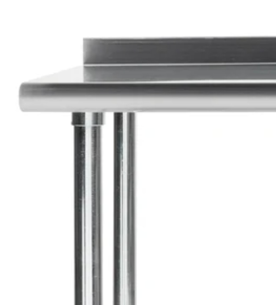 NEW!! 30" x 30" Stainless Steel Work Prep Table Undershelf Restaurant Backsplash