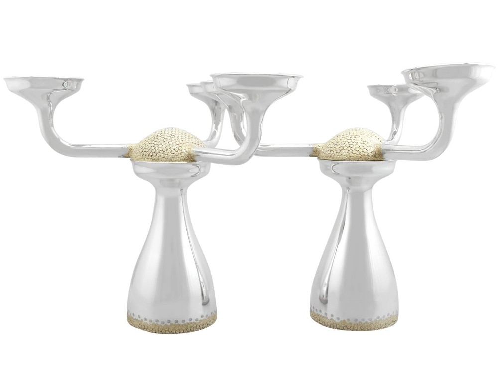 Sterling Silver Three Light Candelabra Vintage (1992)