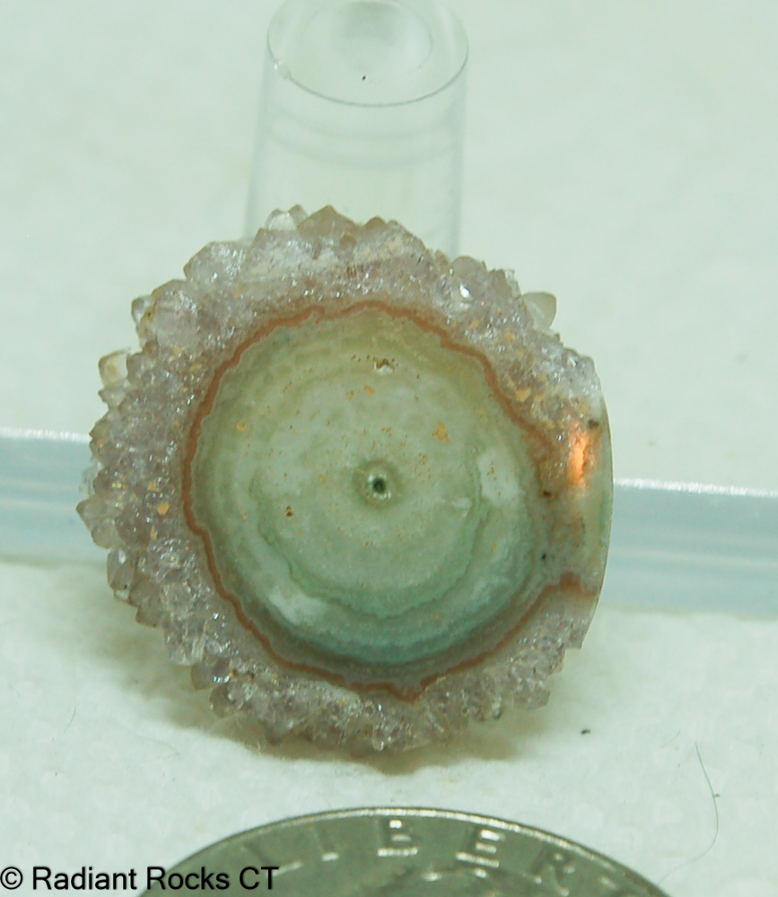 Polished Stalagmite slice 3 grams