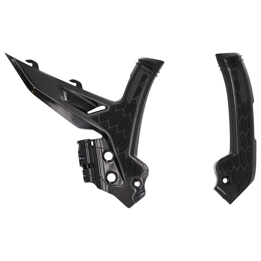 Acerbis X-Grip Frame Guards - Black/Black - Guards