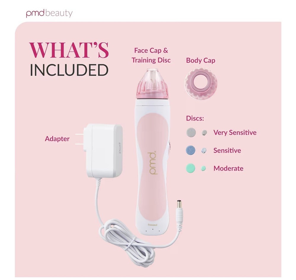 PMD Personal Microderm Classic At-Home Microdermabrasion Machine, Blush
