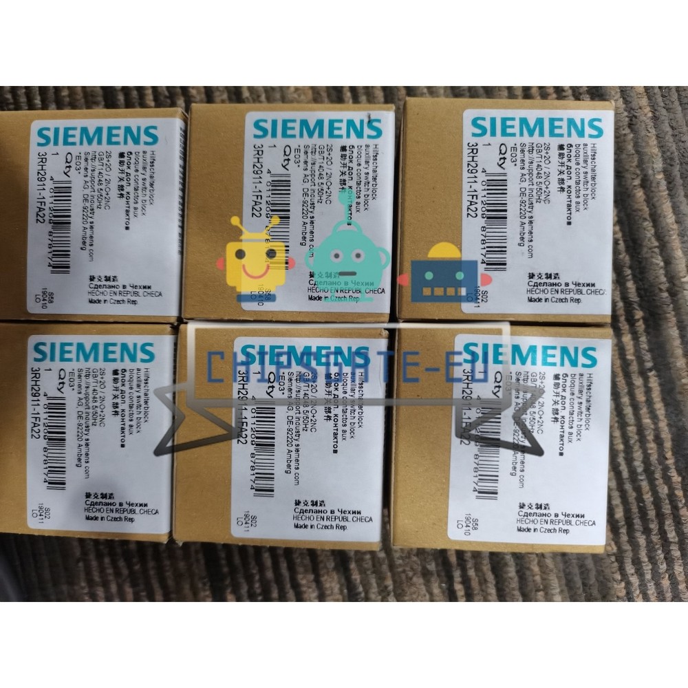 1pc SIEMENS 3RH2911-1FA22 AUXILIARY SWITCH BLOCK