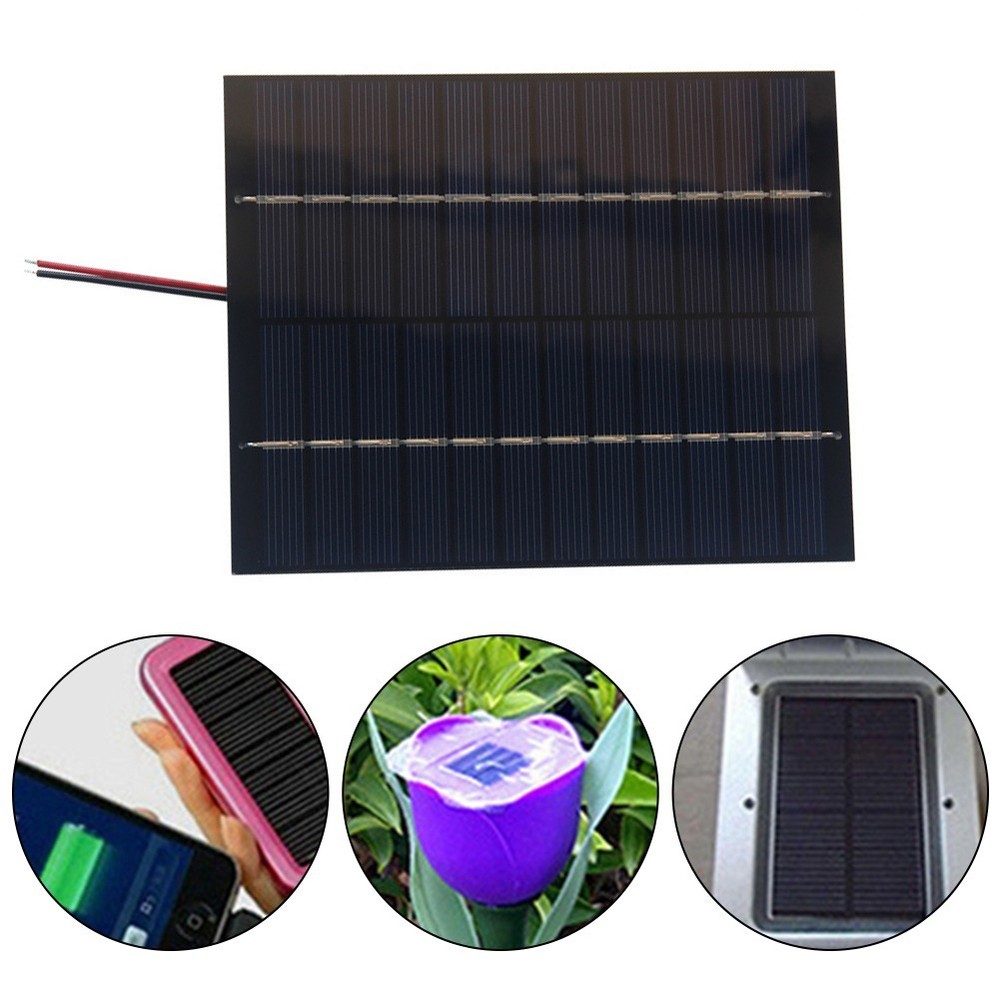 Functional Design Flexible Usage of the Compact Polycrystalline Solar Unit