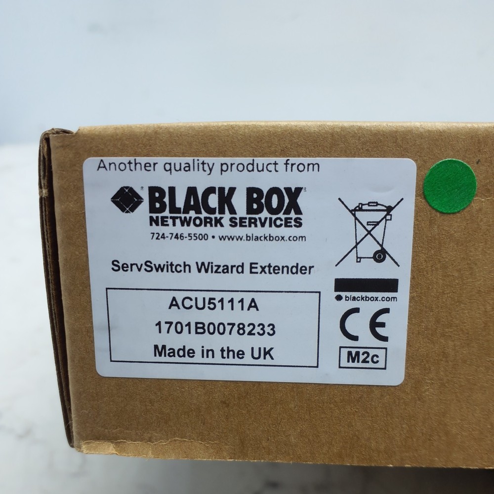 Black Box ServSwitch Wizard Extender ACU5111A