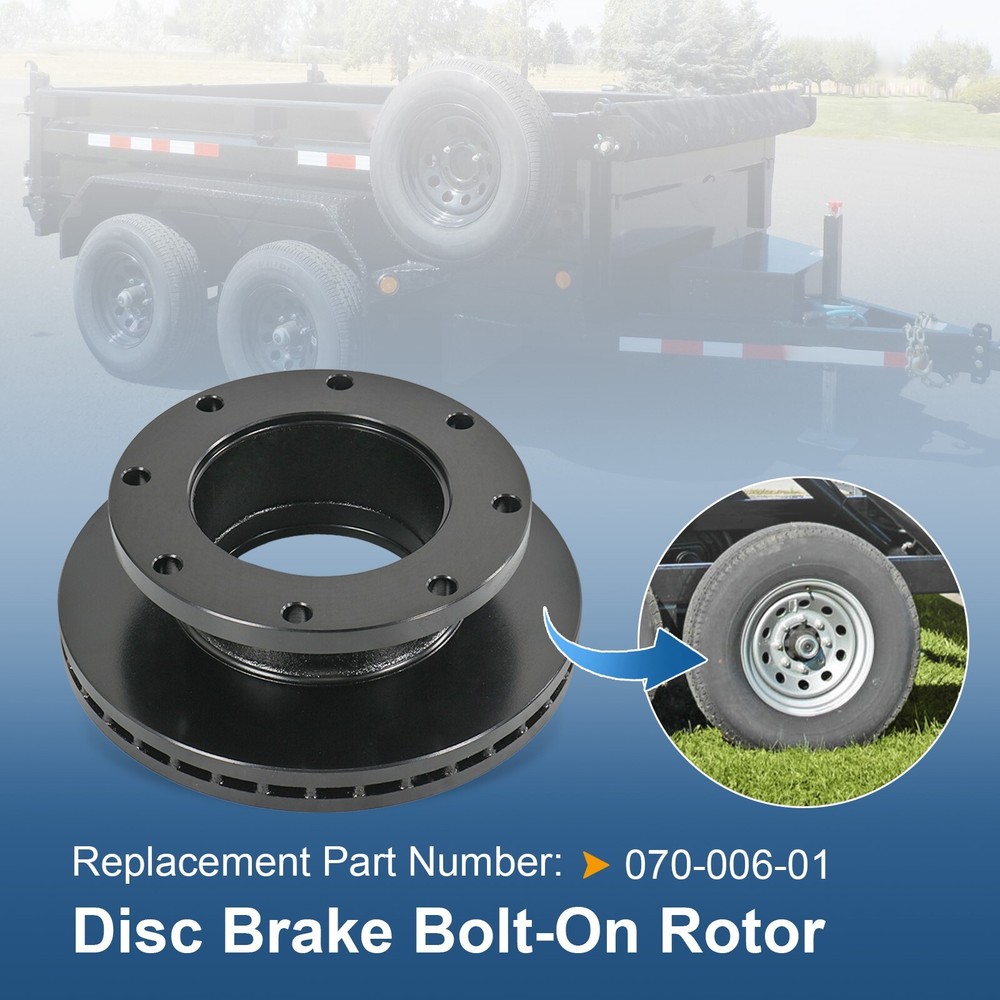 10K 12K Dexter Disc Brake Rotor For Dexter Disc Brake Trailer Axles 070-006-01