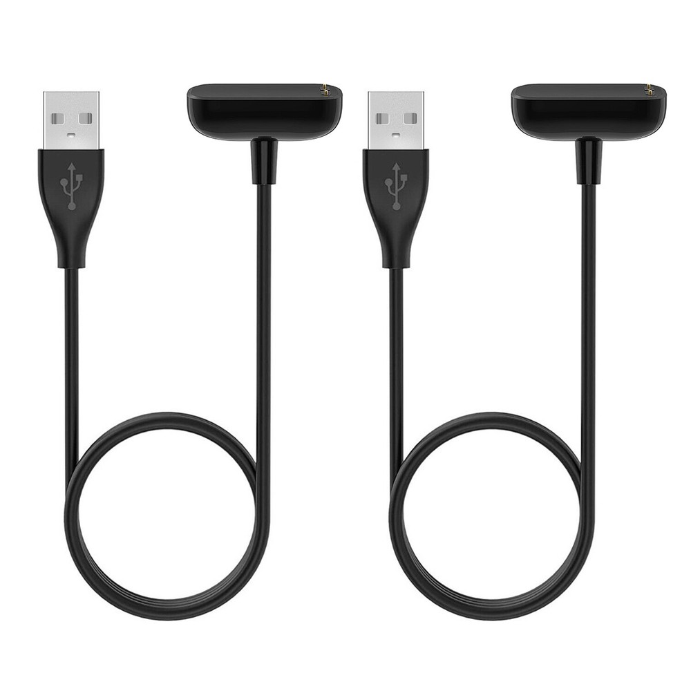 2 Pack Charging Cable USB Charger Charging Cord for Fitbit Charge 5