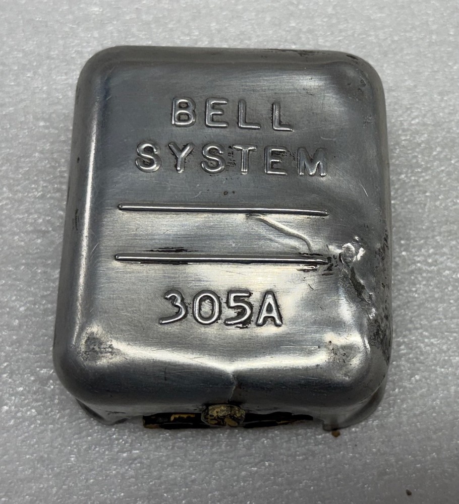 Vintage Phone Bell System 305A box