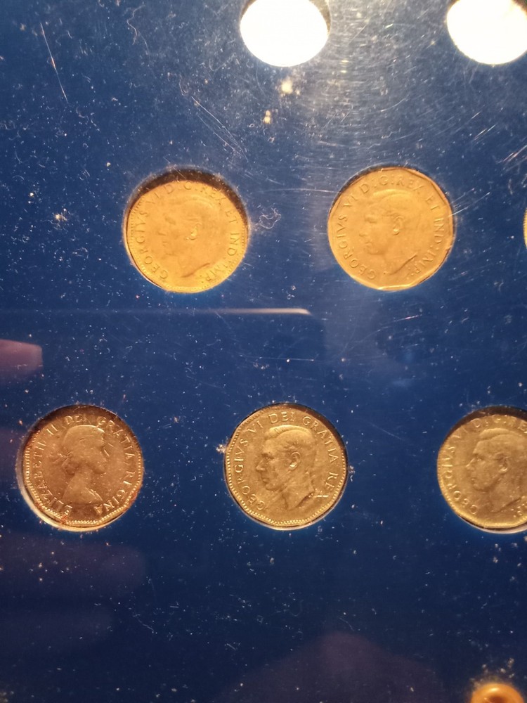Canadian 5 Cent Type Set