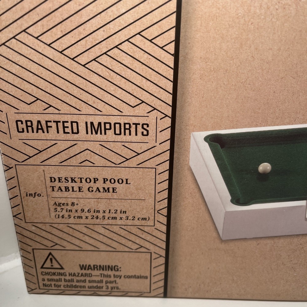 Crafted Imports Desktop Pool Table