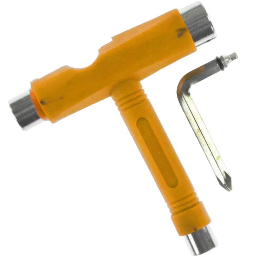 Unit Skateboard Tool Neon Orange Chrome