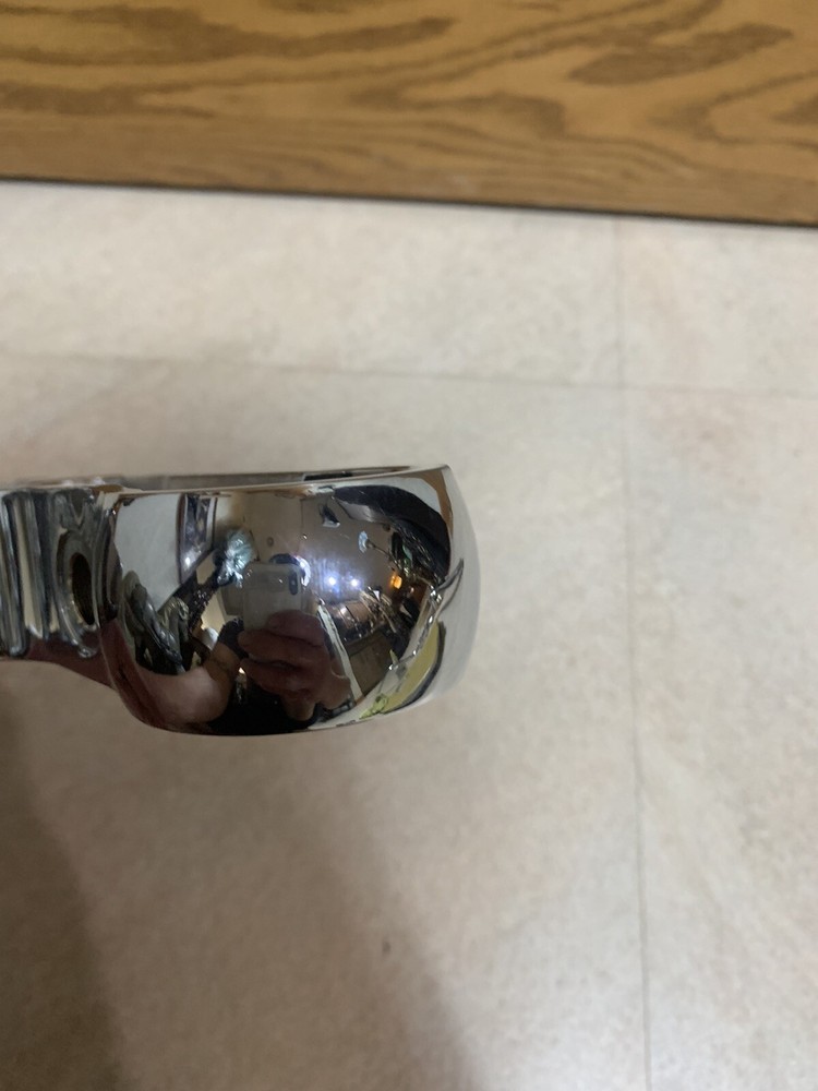 Chrome Triple Tree Bottom Clamp For Harley Davidson