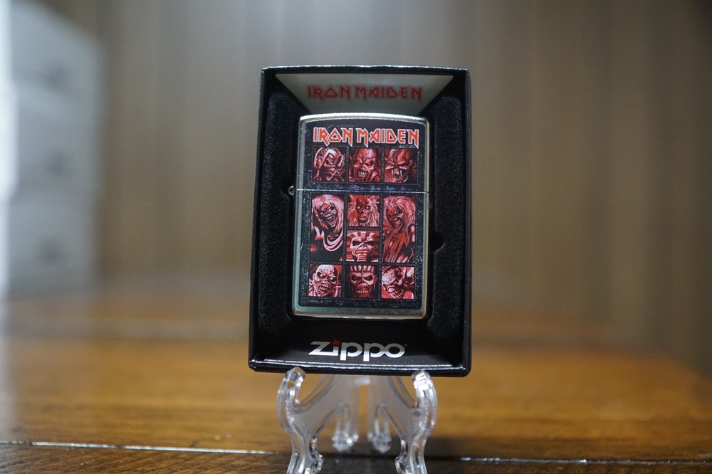 IRON MAIDEN ZIPPO LIGHTER MINT IN BOX