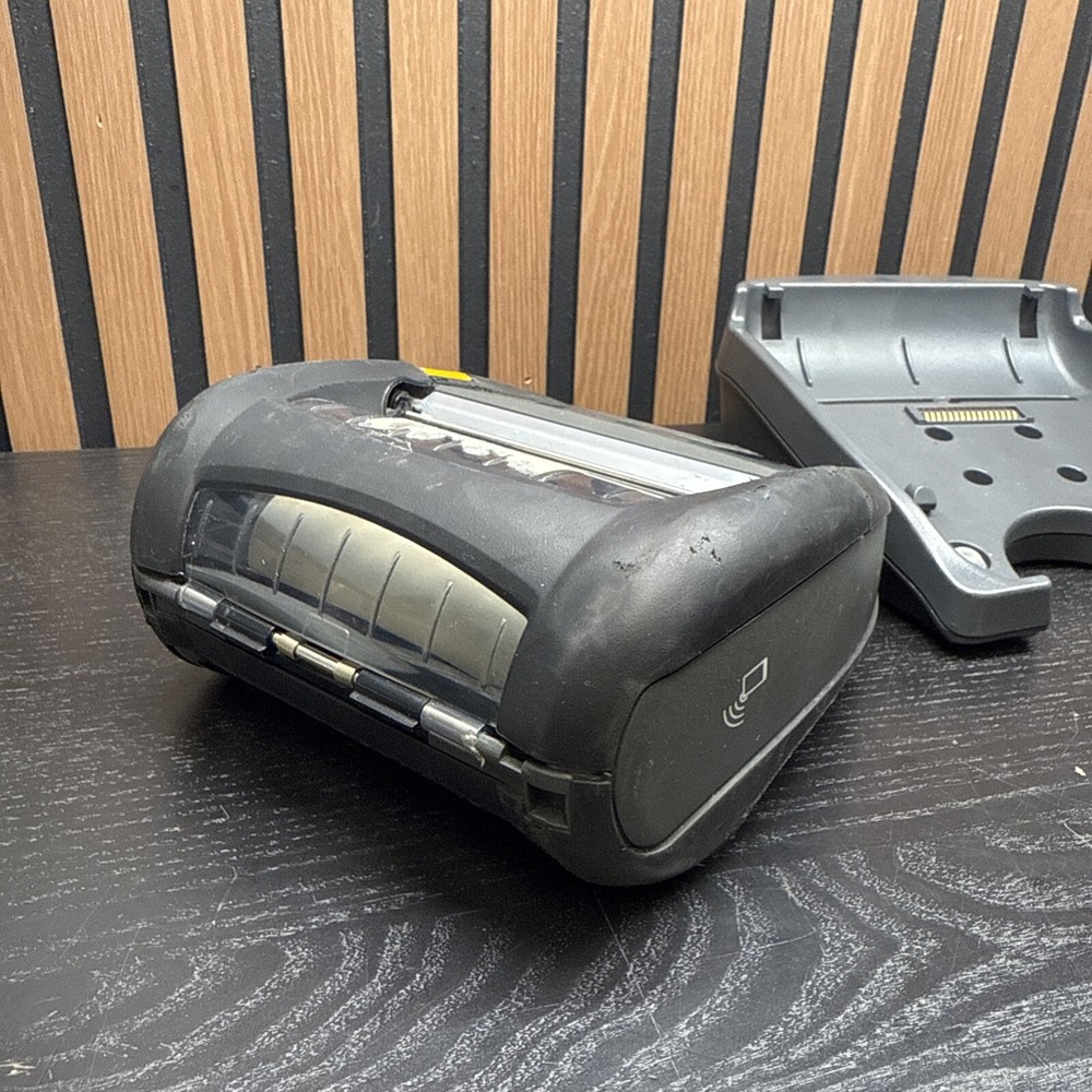Zebra QLn420 Thermal Printer Bluetooth with Adapter and QLn420-EC Cradle