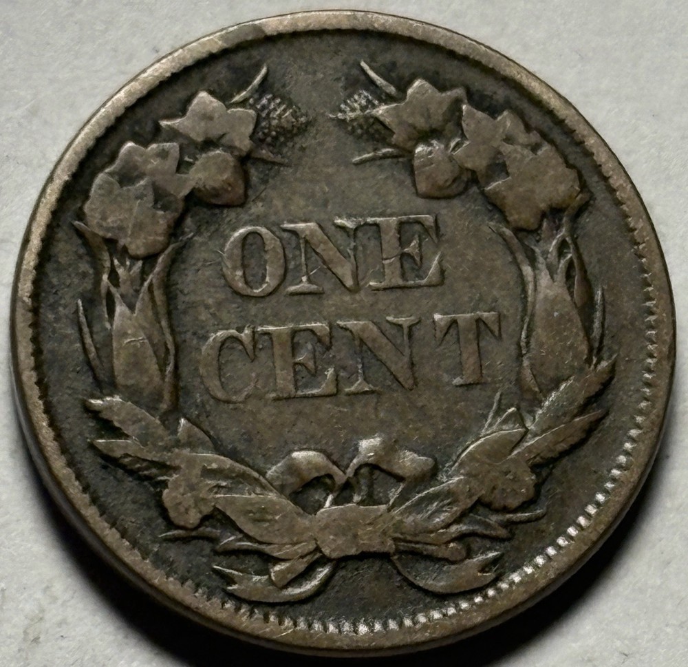 1857 Flying Eagle Cent — VF Condition 🔥 Original Surfaces