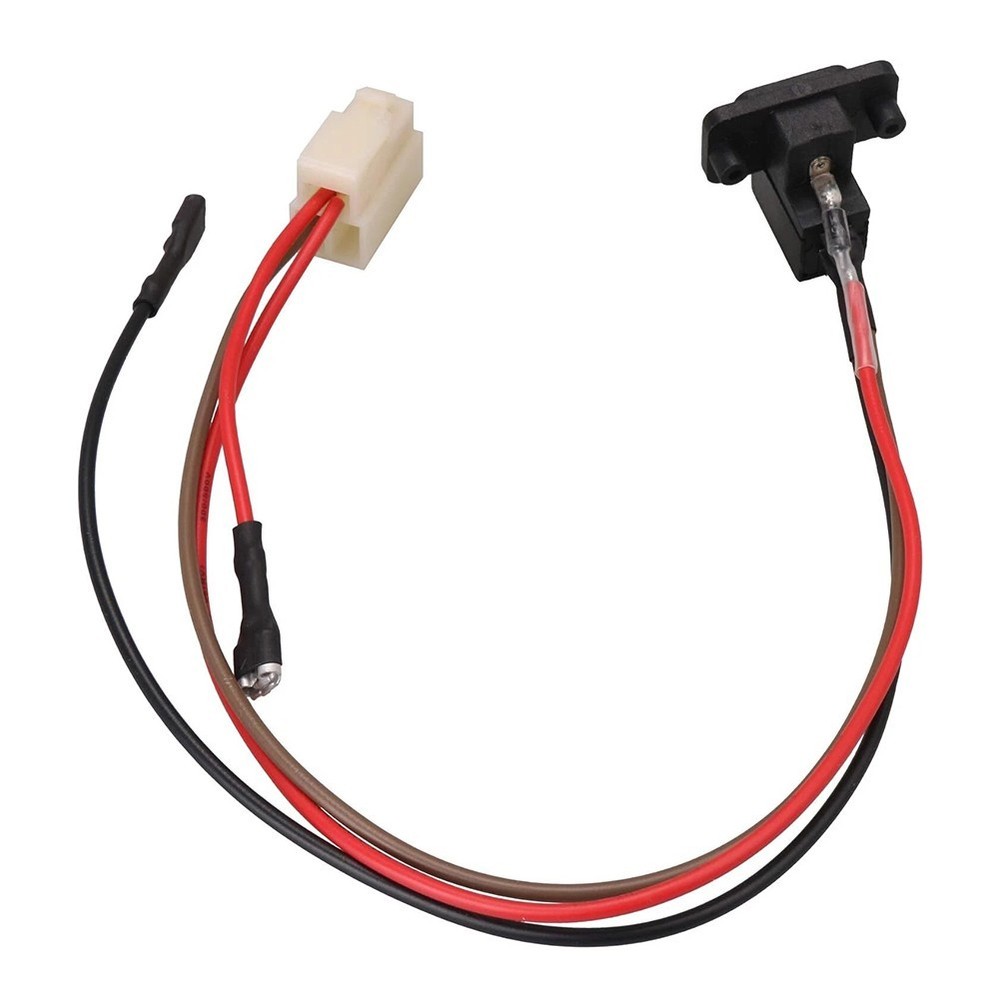 6V 12V 24V Charging Port Socket for Electric Car with Wire Replacement Kit