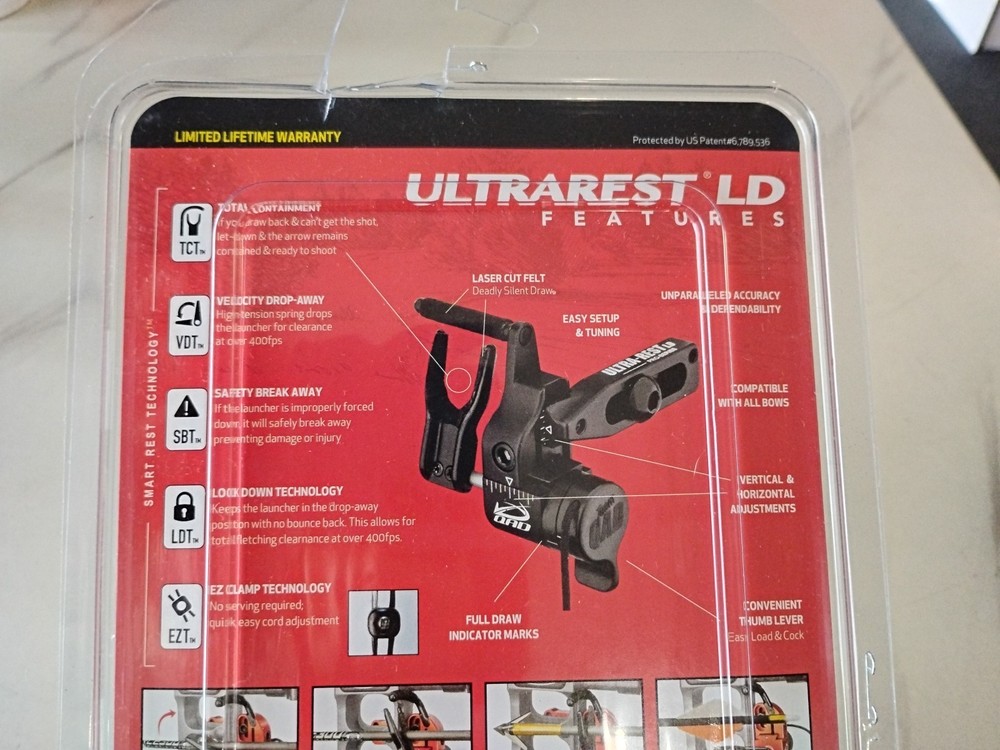 UltraRest LD Black RH