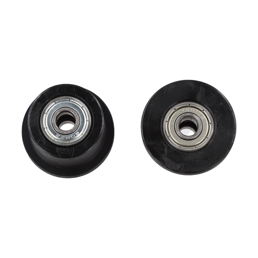 4pcs Standard Rowing Machine Wheel Rollers with 8mm Aperture Replacement