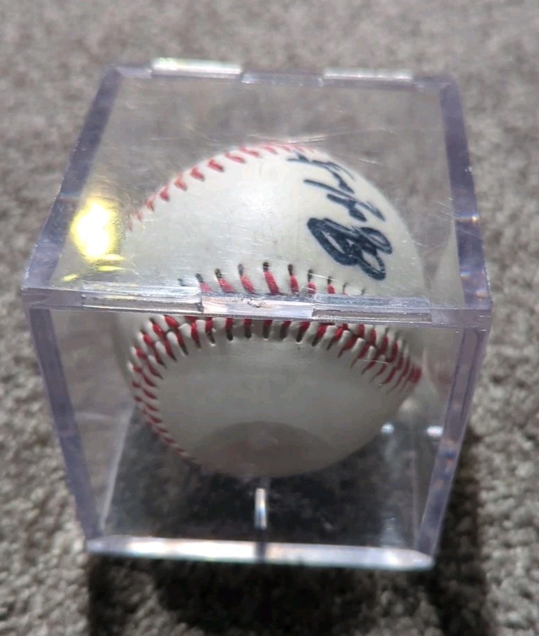 Seattle Mariners 2002 Spring Training Signed Baseball Peoria AZ Autograph No COA