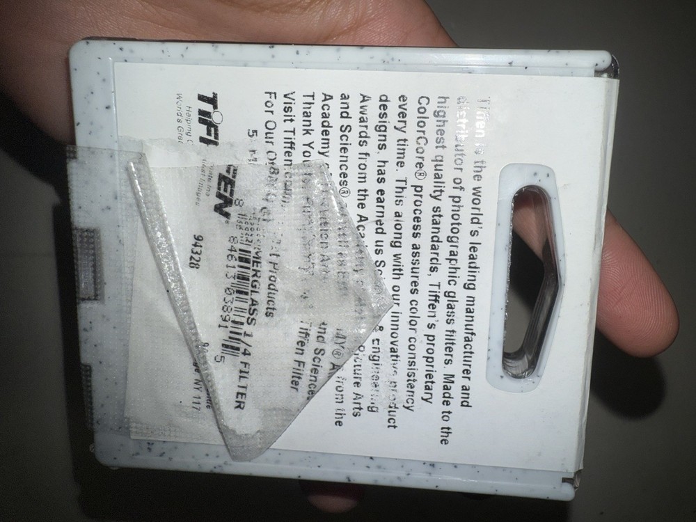 TIFFEN Filter 58mm Grade 1/4 GG