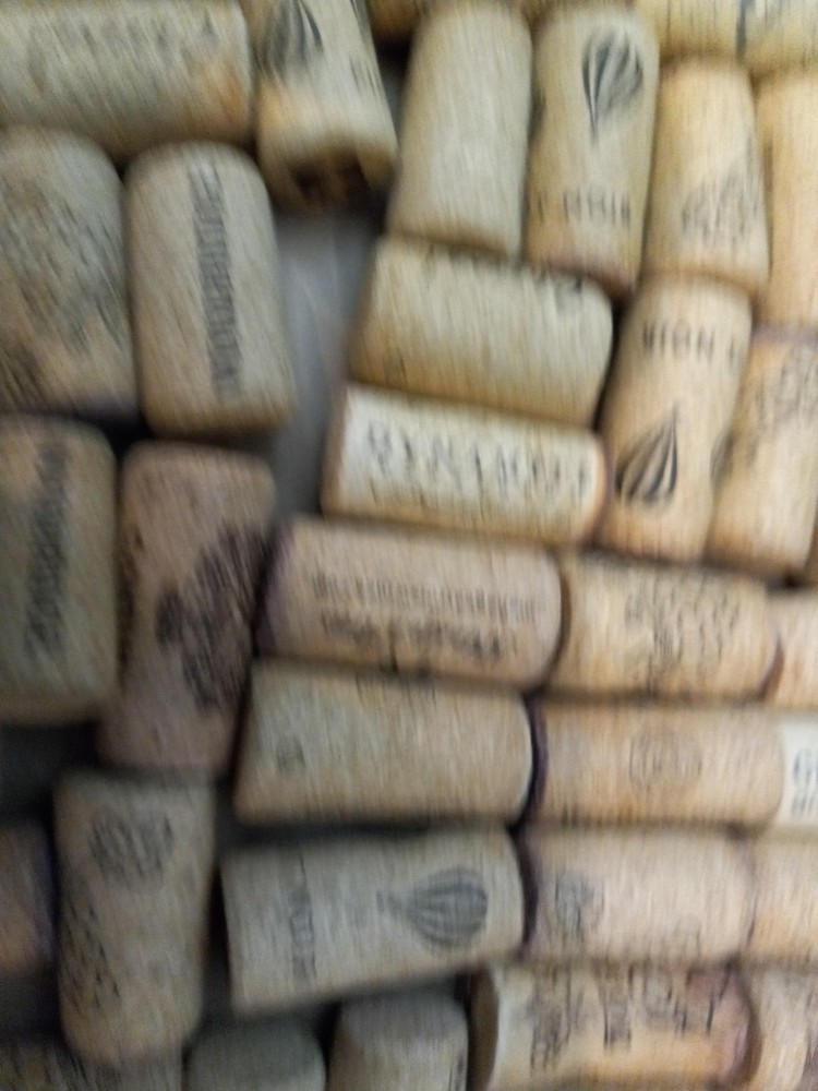 100 Used Wine Corks for Arts Crafts Projects Random Natural Cork