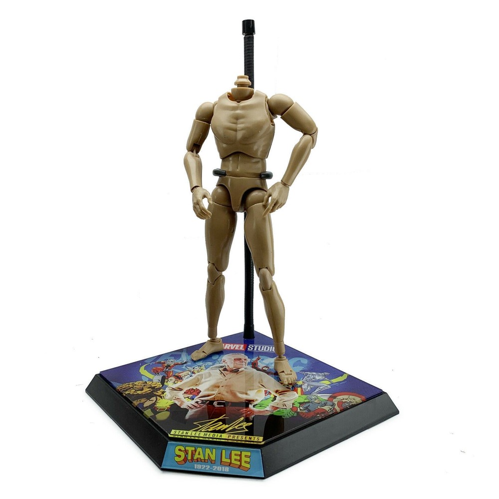 1/6 Scale Action Figure Display Stand Universal Stand Long Hexagon Customize