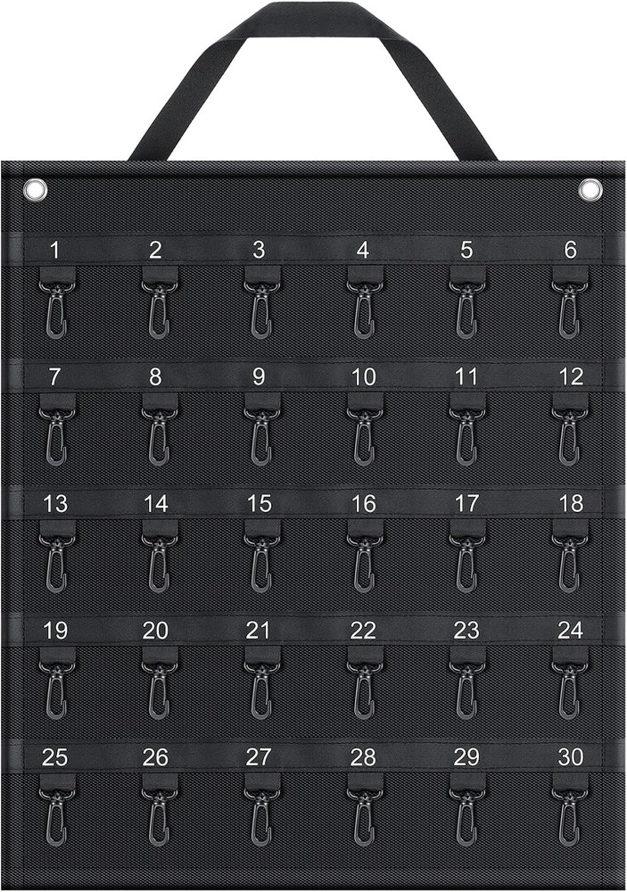 Rollable Key Case 30 Keys Roll up Key Organizer Roll up Key Case for