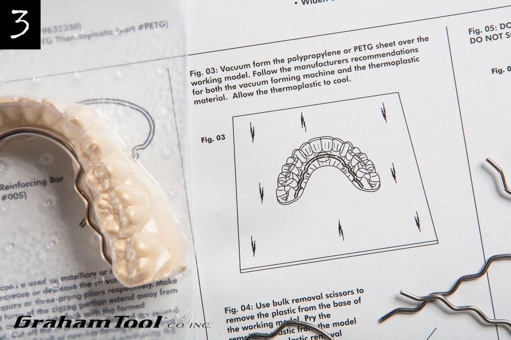 Wire Reinforcing Bars For Orthodontic Style Plastic Retainers, Pro Use Only