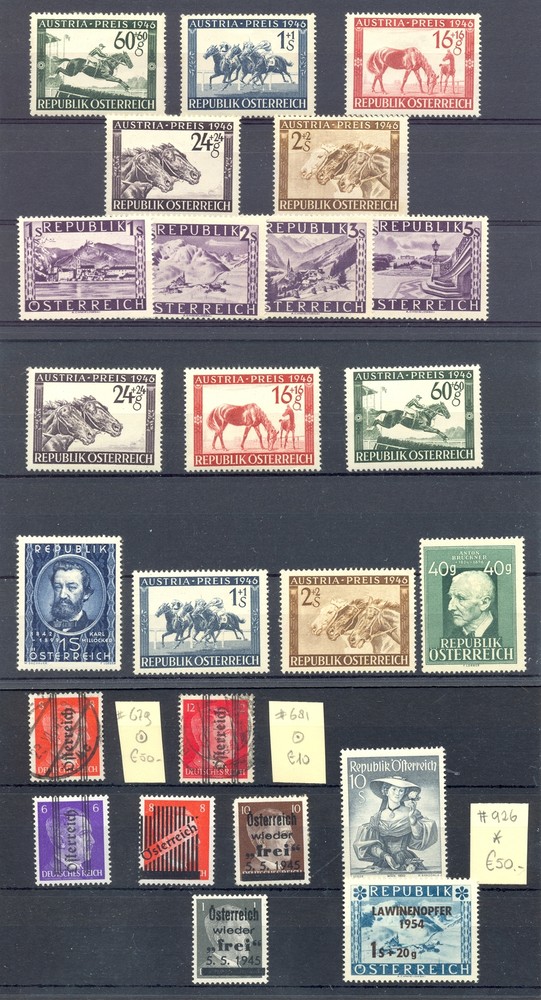 AUSTRIA LOT -47 ST. MOST */** VF
