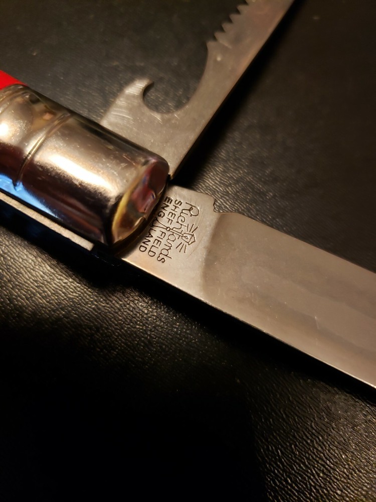 Richland Sheffield Knife (Red)