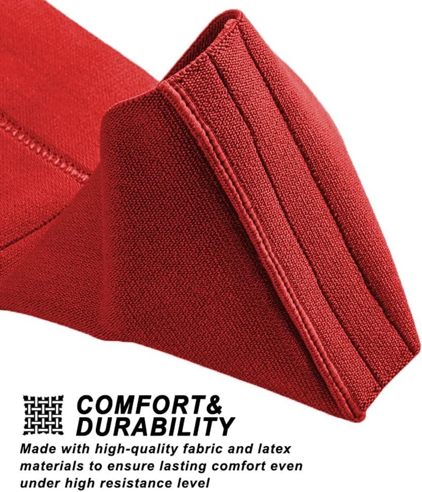 Compact Synthetic Rubber Resistance Band for Safe Bench Press Training & Dips