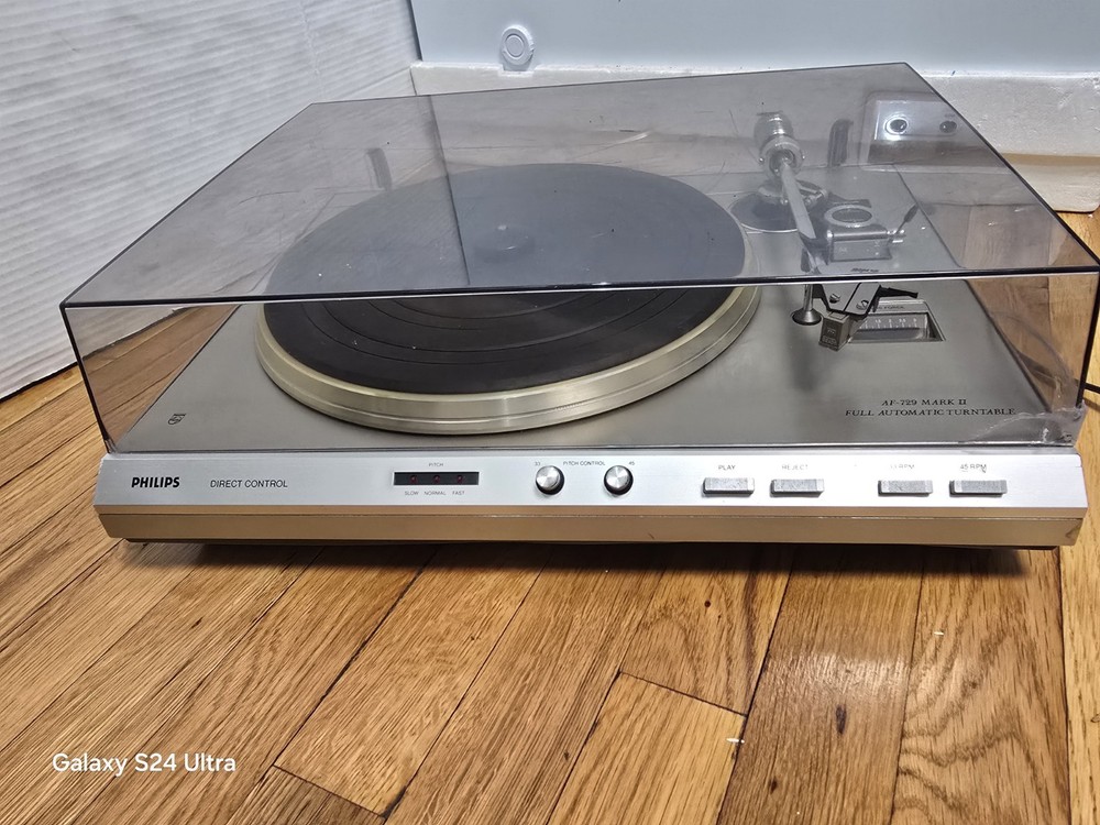 Vintage Philips Model AF-729 MarK II Fully Automatic Turntable Pitch Controller