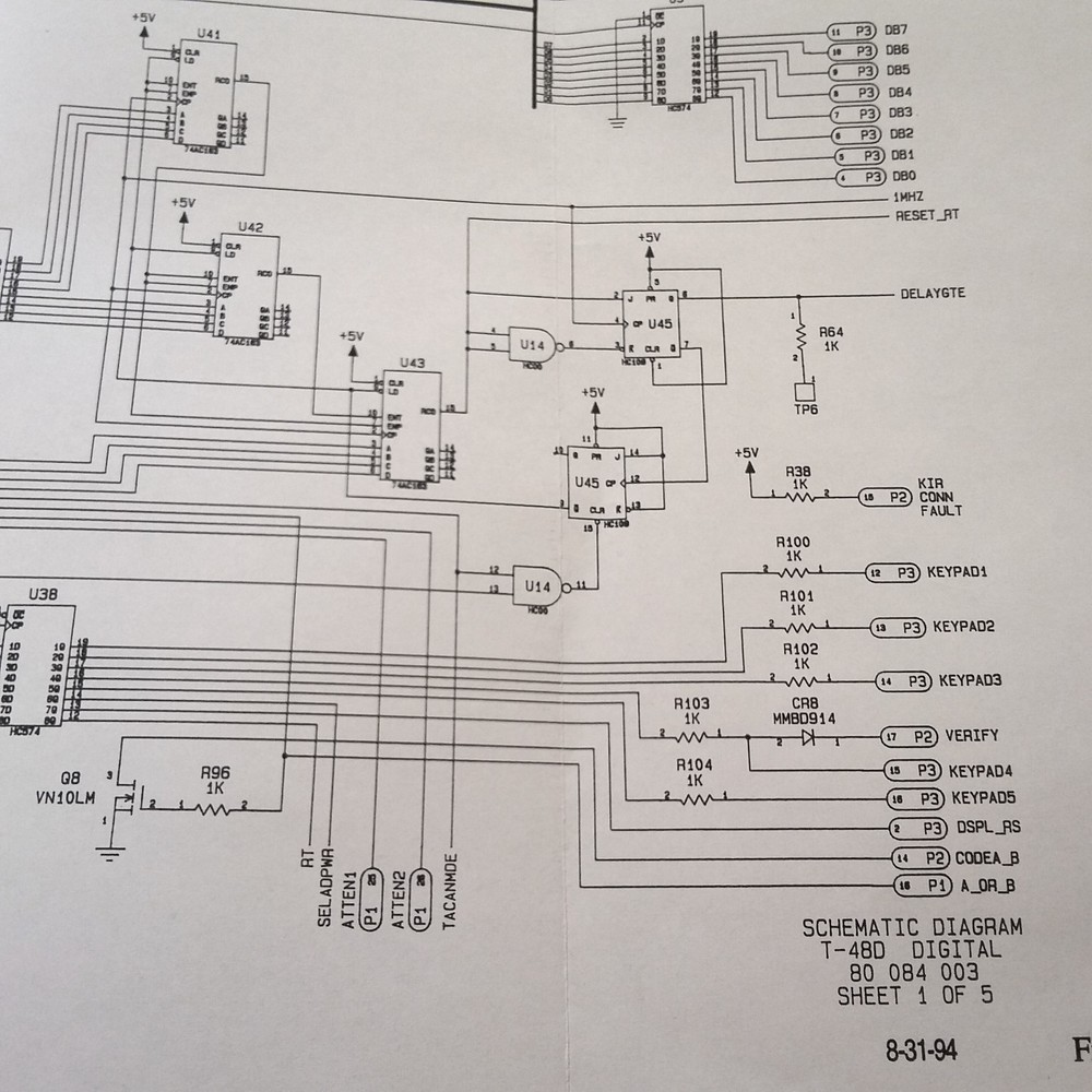 TIC Tel-Instruments T-48D Transponder/DME TestSet Operating & Service Manual
