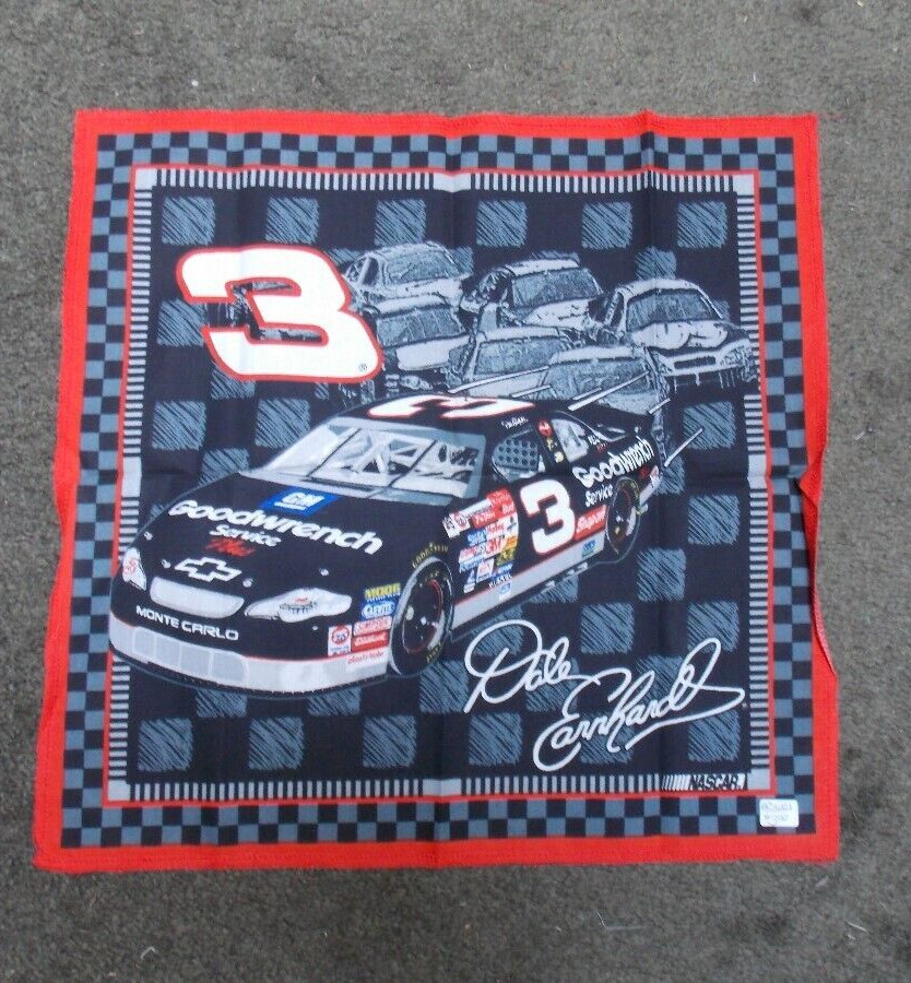 Dale Earnhardt #3 Car Pillow Panel  16" x 16"