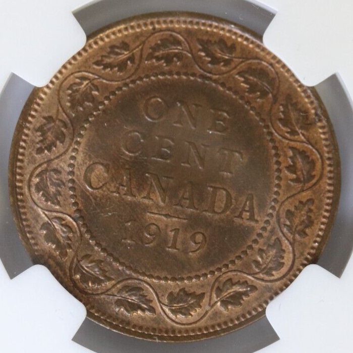 1914 CANADA 1C - NGC - MS63BN