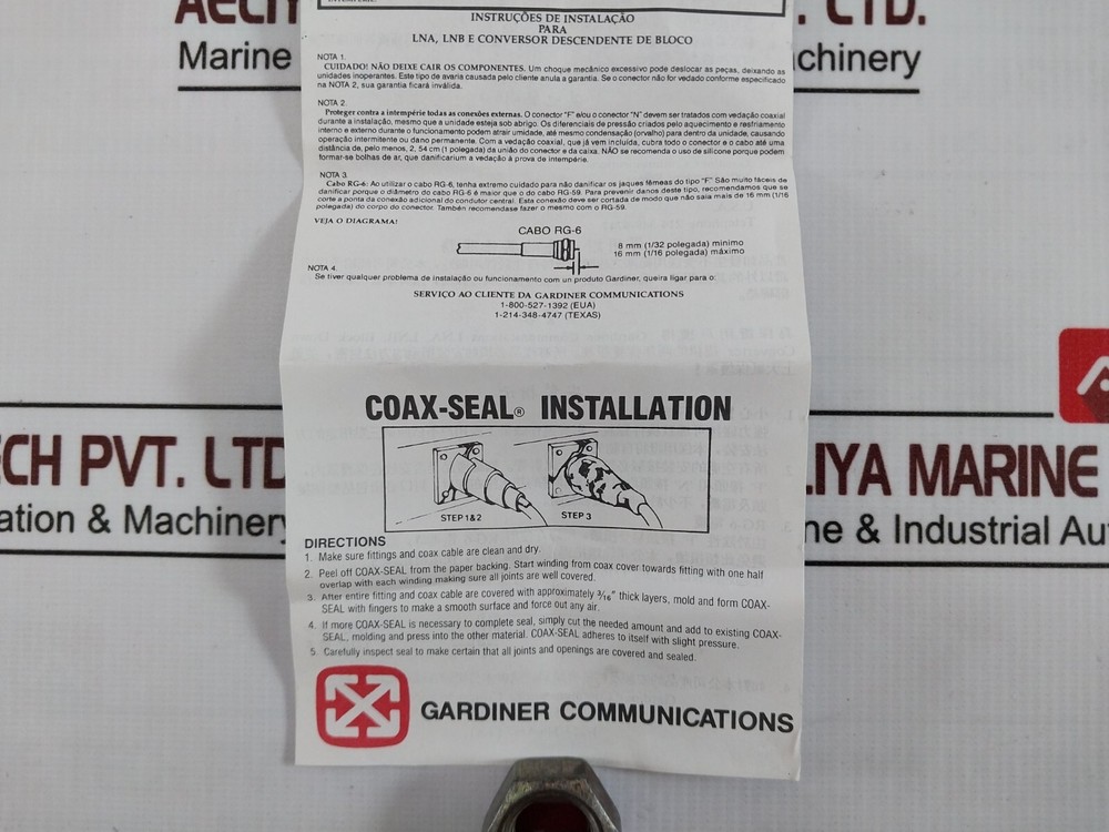 GARDINER 75042-7680 RF Module COAX-SEAL 950-2000 MHZ