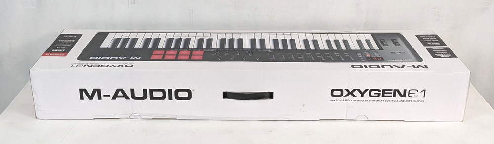 M-Audio Oxygen61 Electronic 61 Key Keyboard USB MIDI Controller (OXYGEN61MKV)