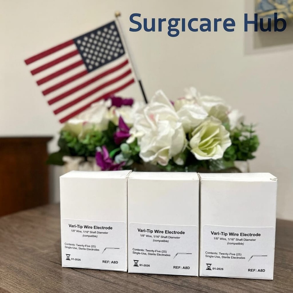 Ellman A8D -Vari-Tip Wire Electrode -Twenty-Five (25) Single-Use Disposable USA