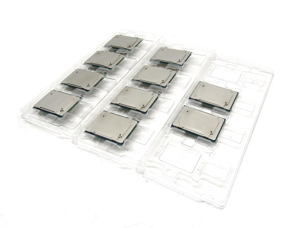 10x Assorted Intel Server CPUs | Xeon Bronze | 7x SRFBP, 2x SR3GL, 1x SR3GM