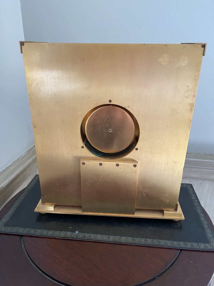 HOUR LAVIGNE - Enameled Mantle Clock - Needs Work