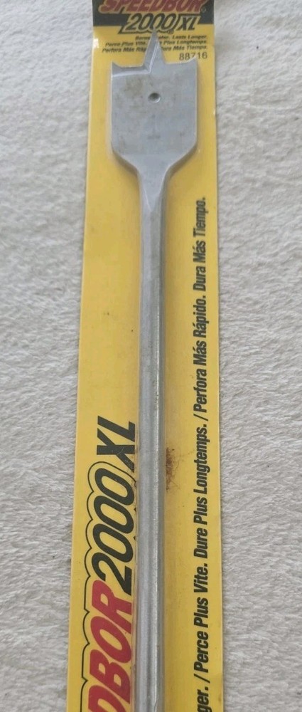 887174 7/8 Speedbor 2000 XL drill Spade bit