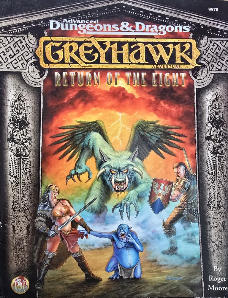 Advanced Dungeons & Dragons Greyhawk Adventure: Return of the Eight Module