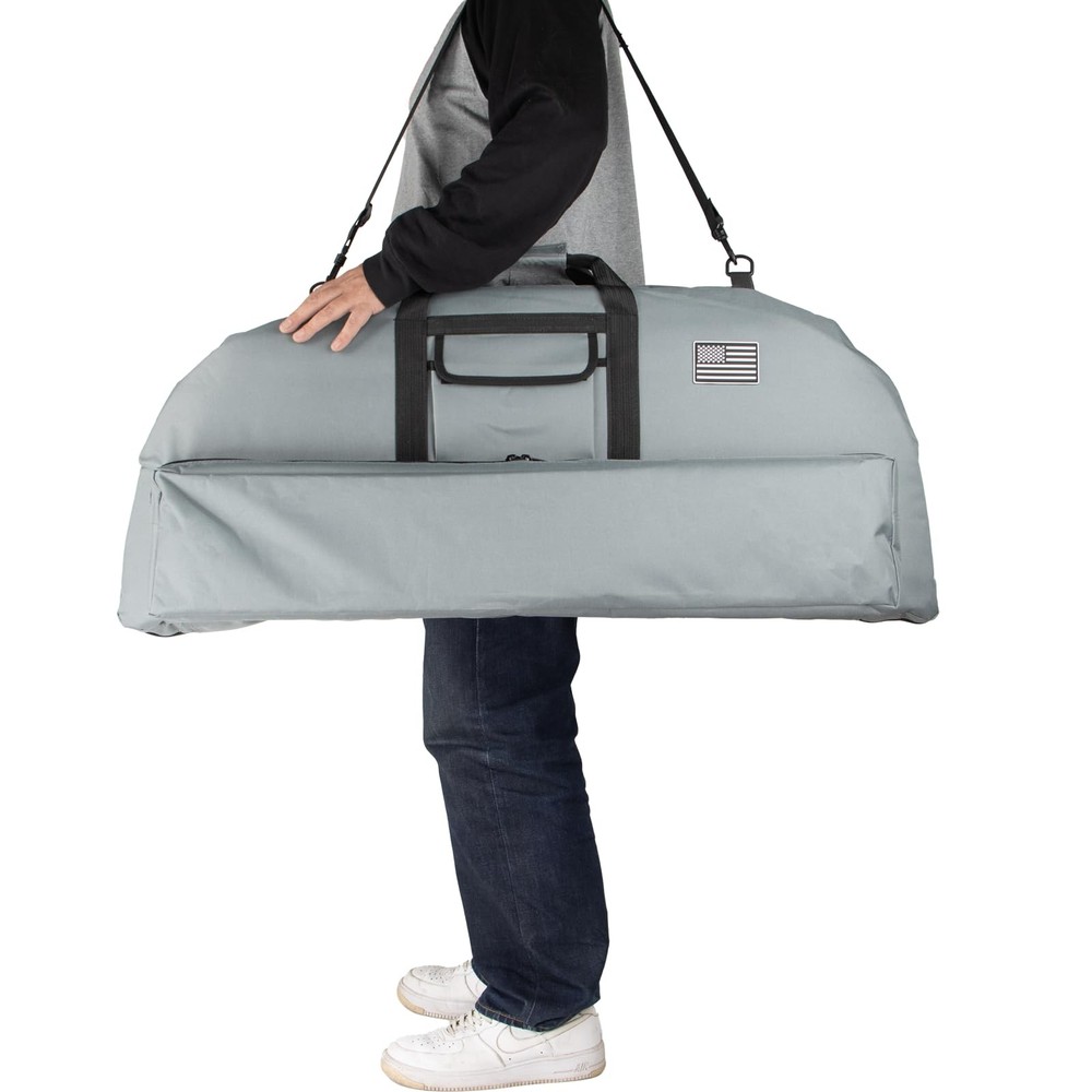 Compound Bow Case Soft Light-Weight Bow Bag with Arrow Pocket and Backpack St...