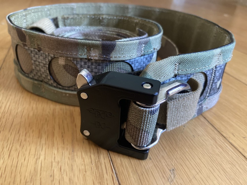 Ferro Bison STYLE Tactical Battle Belt In MEDIUM Multicam