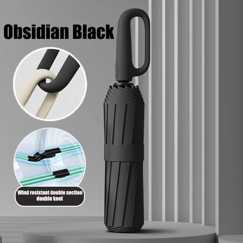 Extra-large reinforced UV-resistant windproof rainproof fully automatic rotating