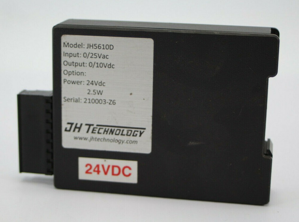 JH Technology JH5610D AC Input Transmitter 24VDC 2.5W Used
