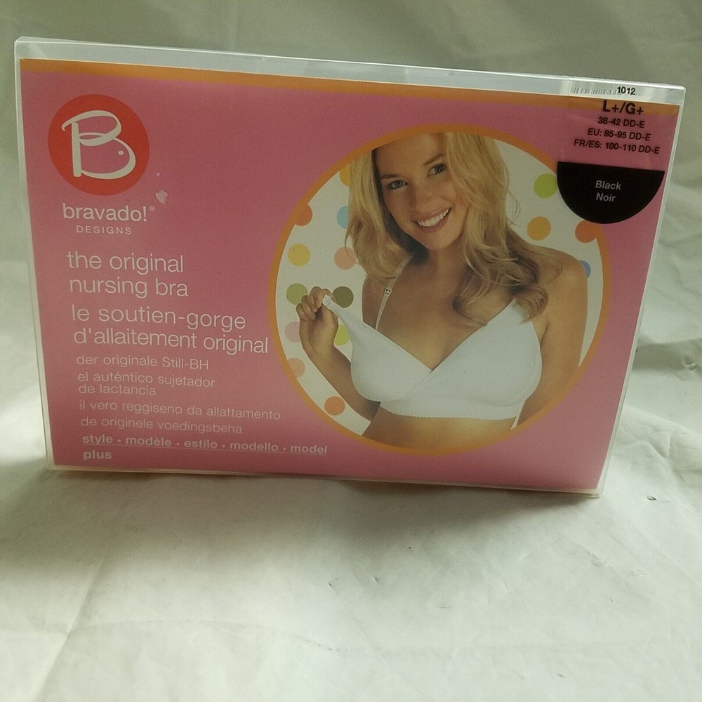 Bravado Nursing Bra BLACK Size L+, Syle 1012