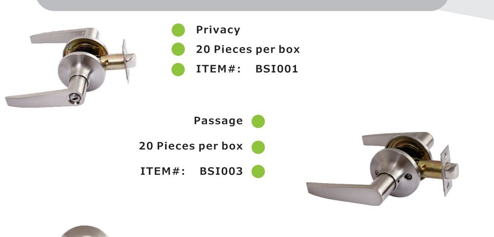 Privacy Locks / Hardware / Brushed Nickel