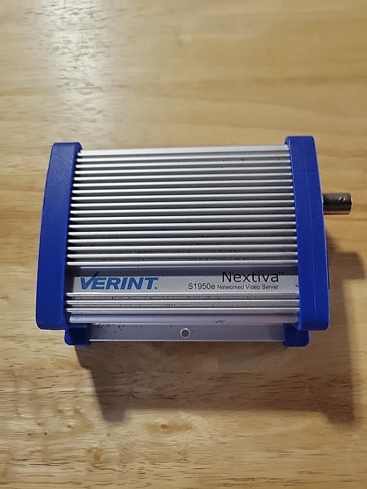 VERINT S1950E Nextiva Networked Video Server w/Transformer
