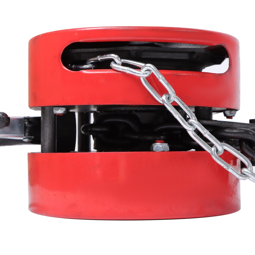 3 Ton/6600LBS Chain Hoist Puller Block Fall 10FT Lifting Chain w/ Hooks