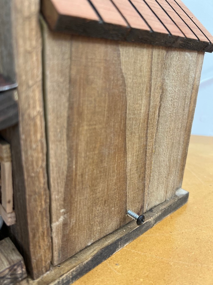 Handcrafted Cedar General Store Birdhouse